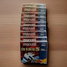 Lot Of 9 Maxell CD-R 80 XL-S RECORDABLE CD CD-R 700MB picture