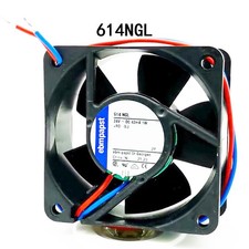 New sealed Axial Cooling Fan 60*60*25MM 42mA 614NGL 24VDC 1.0W Ebmpaps radiator picture