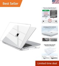 Crystal Clear Hard Shell for MacBook Pro 14 inch, M1 Pro/Max - 2021-2026 picture