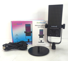 ZealSound BD9 RGB Gaming Mic Microphone w/ Stand for Xbox, PC & Mac New Open Box picture