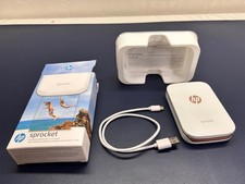 HP Sprocket Select Wireless Portable Instant Photo Printer White & Rose Gold B7 picture