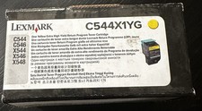 Genuine Lexmark C544X1YG Yellow Extra High Yield Toner OEM NEW RP picture