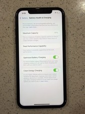Apple Iphone XR Model: MRY92TA/A 128GB Black Capacity Unlocked Black Tested picture