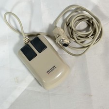 Vintage Mitsubishi E Mouse MC-44 HR 400 DPI Serial Ball Mouse Japan 1987 Rare  picture