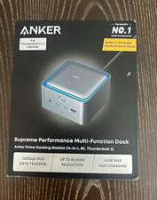Anker Prime 14-in-1 Docking Station 8K Thunderbolt 5 Fast Charging Gray picture
