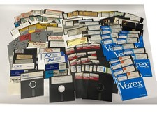 Lot of  100 Used Misc Big 5.25” Floppy Disks Diskettes Vintage / PC USA 2.0/ D-O picture