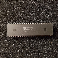 Mostek MK3880N = Z80a 4mhz Processor CPU, unused factory box. Vintage computers picture