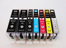PGI270 XL CLI271XL Ink Cartidge for Canon Pixma MG7720 5722 MG6822 6820 5720 7PK picture