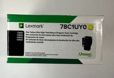 **GENUINE - NEW - SEALED** Lexmark 78C1UY0 - ultra high-yield yellow - original picture
