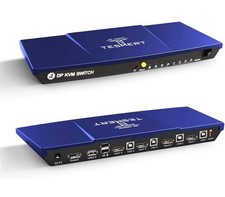 4K@144Hz DisplayPort KVM Switch 4 Computer 1 Monitor, DP 1.4 KVM Switches for 4 picture