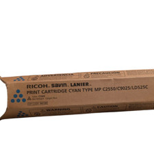 1-Ricoh 841281 Cyan Toner MP C2550/C9025/LD525C Genuine NEW picture