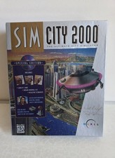 Vintage SimCity 2000 Special Edition 5.25 Floppy Disc DOS/Win/Mac CIB Big Box picture