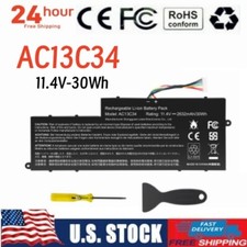 AC13C34 Battery for Acer Aspire V5-122P E3-111 3ICP5/60/80 KT.00303.005 30Wh  picture