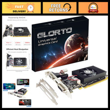 Low Profile 2GB DDR3 Graphics Card, PCIe x16, HDMI/VGA/DVI, Entry Level GPU for picture