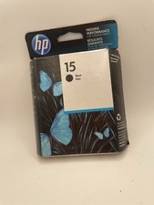 HP 15 Black Ink Cartridge C6615DN for DeskJet Printers picture
