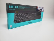 Logitech K400 Plus Wireless Touch TV Keyboard - Black picture