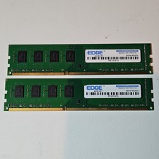 EDGE Memory 2GB (2x1GB) DDR2 PC2-5300 DIMM 240-Pin RAM Lot PE231613 picture