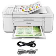 Canon PIXMA TR4720 Wireless All-in-One Printer (White) 