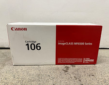 Canon 106 Genuine Original Black Laser Toner Cartridge for imageCLASS MF6500 New picture