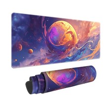 Large Gaming Mouse Pad Desk Mat，Topograph Non-Slip & Waterproof， Fast Shipping picture