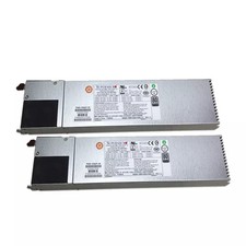 2x Supermicro PWS-1K62P-1R 1620W 1U Power Supply 80 Plus Platinum Redundant PSU picture