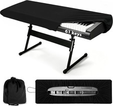61 Keys Piano Keyboard Dust Cover Stretchy Electronic Music Cover Elastic picture