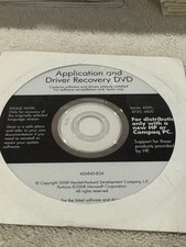 HP Application & Driver Recovery DVD Series 6520 6720 6820 - CD ONLY picture