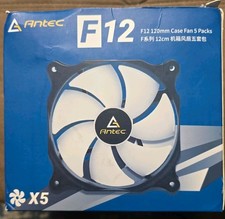 Antec 120mm PC Case Fan 3-pin Connector PF12 Series 5pk desktop picture