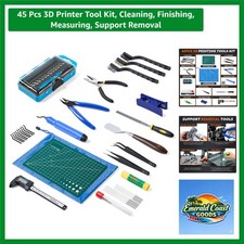 45 Pcs 3D Printer Tool Kit, Cleaning, Finishing, Measuring, Support Removal picture