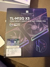 TL-M12Q X3 120mm PC Case Cooling Fans, Daisy-Chain | 2000RPM | High Airflow | picture