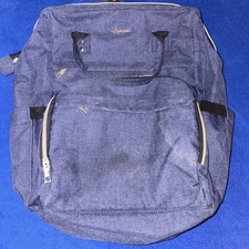 LOVEVOOK 18” Laptop Backpack for Women  Blue  fashion travel work Metal Zippers picture