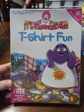 Vintage McDonaldland T-Shirt Fun- Big Box Edition #6 (PC, 1997, Expert Software) picture