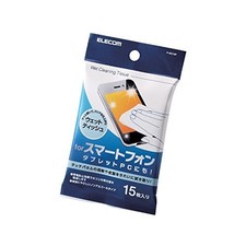 15-sheet Elecom wet tissue cleaner smartphone P-WC15P from JAPAN [37k] picture