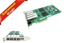 QLogic QLE2464 PX2610402-02 PCI-E Quad Port Fibre Channel HBA Card W/Transceiver picture