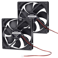 12025 Cooling Fan 120Mm X 120Mm X 25Mm DC 12V 2Pcs Dual Ball Bearings Brushless picture