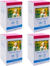 Canon Selphy CP1500 CP1300 CP1200 4x6 108 sheet Color Ink Paper Set KP-108IN lot picture
