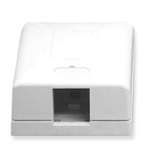 ICC ICC-IC107SB1WH SURFACE MOUNT BOX- 1-PORT- WHITE picture