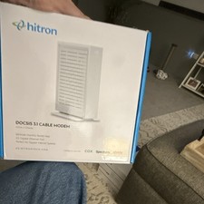 Hitron CODA56 DOCSIS 3.1 Cable Modem 2.5GbE Port White for Cox picture
