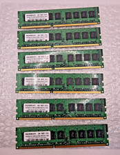 Desktop RAM DDR3 PC3 24GB (6 X 4GB) 240p 10600 CL9 ECC Tested picture