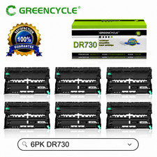 6 Pack - DR730 Drum Unit for Brother DR-730 HL-L2375DW HL-L2395DW HL-L2370DW picture