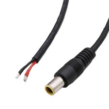 DC Tip 7.9mm x 5.5mm 8mm Male Plug Connector Cable For IBM Replacement 30cm/1ft picture