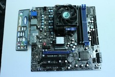 MSI 760GM-E51 Mobo - AMD Athlon x2 B22 2.8 Ghz - 4gb DDR3 Ram w/ I/O Shield picture