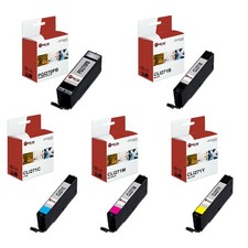 10Pk LTS PGI-270 CLI-271 PB/B/C/M/Y HY Compatible for Canon Pixma MG5720 Ink picture