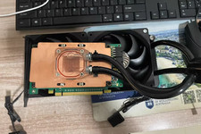 Tesla V100 SXM2 Dual All-Copper Water Cooling Kit 2x Copper Block 2x 240mm Coppe picture