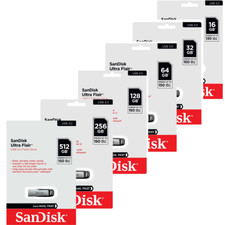 Sandisk Ultra Flair 16GB 32GB 64GB 128GB 256GB 512GB USB 3.0 Flash Drive lot picture