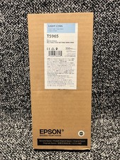 Genuine Epson T5965 Light Cyan Ink Stylus Pro 7700 7890 9900 Date: 2021 picture