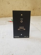 Extron WPB 103 one-gang wall plate (black), model 60-774-11 picture