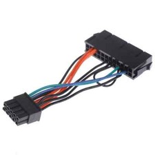 24 Pin to 10 Pin ATX PSU Sleeved Adapter Cable for IBM / Lenovo Desktop / Server picture