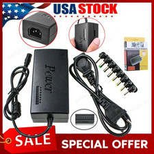 Adjustable 12-24V Universal Power Supply 96W Notebook Laptop Charger Adapter US picture