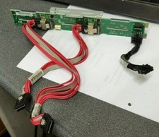IBM 43V7071 xSeries X3550 M2 SAS 6-Bay Backplane with 2x 43V6921 SAS Cables picture
